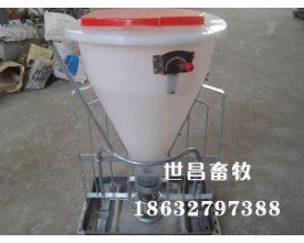 猪用干湿料槽